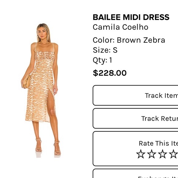 Bailee Midi Dress Revolve - Picture 1 of 3